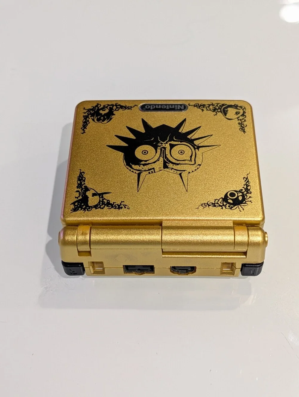 Special Zelda Majora's Mask Nintendo Game Boy Advance SP GBA SP w/ v5 IPS Screen